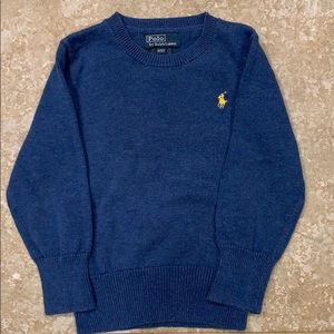 Polo Ralph Lauren boys blue sweater 3T